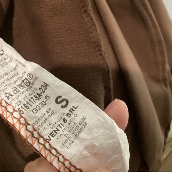 Venti6 Italy Brown blazer with stars on elbow patches - Picture 8 of 8